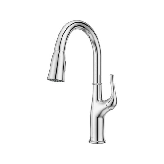 Highbury Pull-Down Kitchen Faucet in Polished Chrome