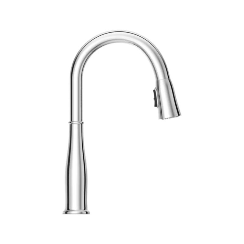 Highbury Pull-Down Kitchen Faucet in Polished Chrome