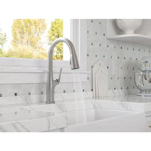 Highbury Pull-Down Kitchen Faucet in Stainless Steel