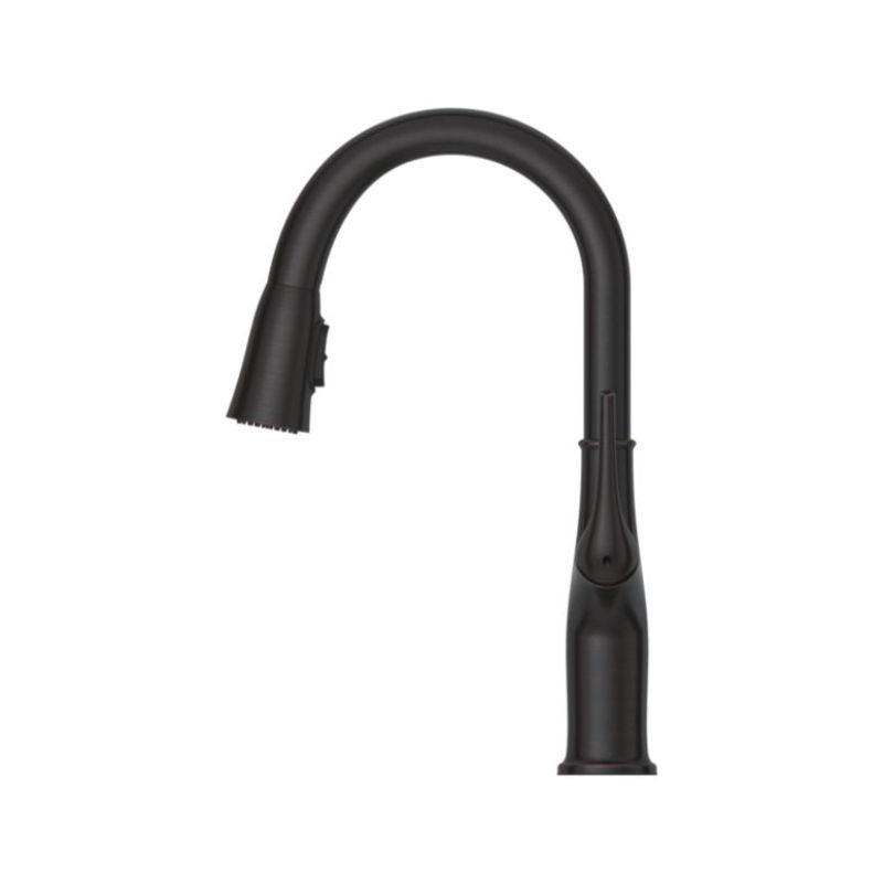Highbury Pull-Down Kitchen Faucet in Tuscan Bronze