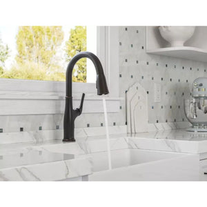 Highbury Pull-Down Kitchen Faucet in Tuscan Bronze