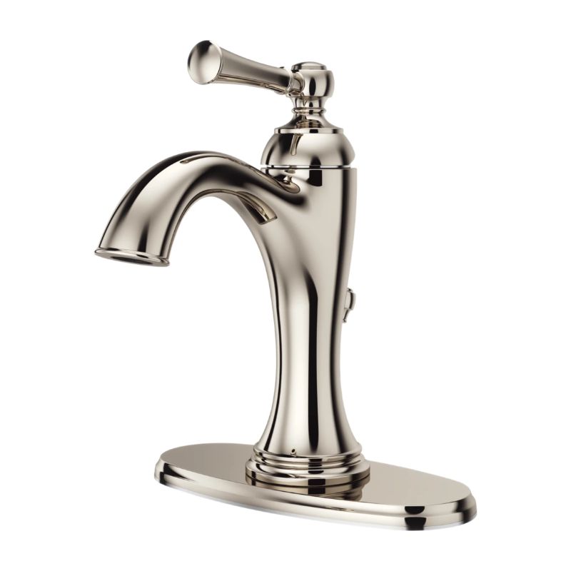 Tisbury Single-Handle Bathroom Faucets In Polished Nickel