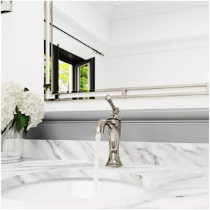 Tisbury Single-Handle Bathroom Faucets In Polished Nickel