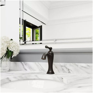 Tisbury Single-Handle Bathroom Faucets In Tuscan Bronze
