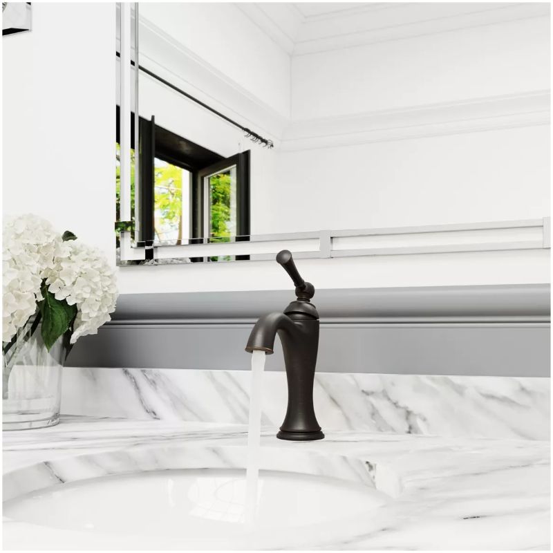 Tisbury Single-Handle Bathroom Faucets In Tuscan Bronze