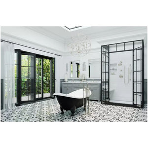 Tisbury Widespread Two-Handle Bathroom Faucets In Polished Chrome