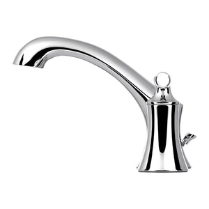 Iyla Widespread Two-Handle Bathroom Faucets In Polished Chrome