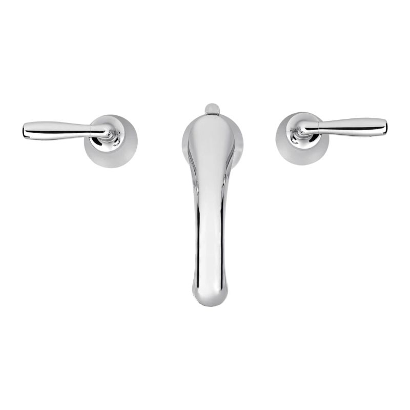 Iyla Widespread Two-Handle Bathroom Faucets In Polished Chrome