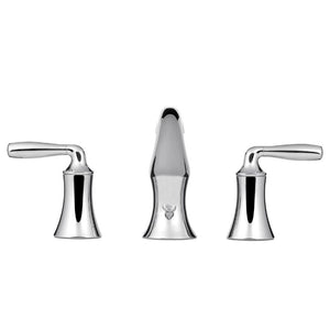 Iyla Widespread Two-Handle Bathroom Faucets In Polished Chrome