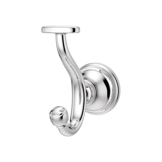 Tisbury 2.47" J-Hook Robe Hook in Polished Chrome