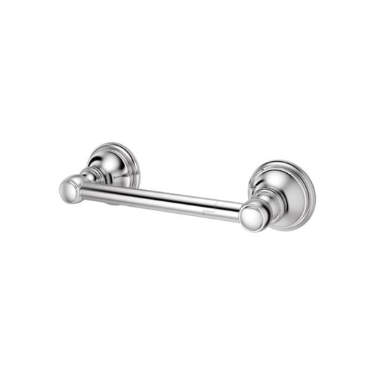 Tisbury 9.47" Round-Bar Toilet Paper Holder in Polished Chrome