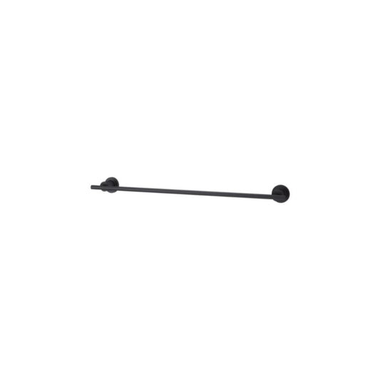 Contempra 26.5" Round Towel Bar in Matte Black