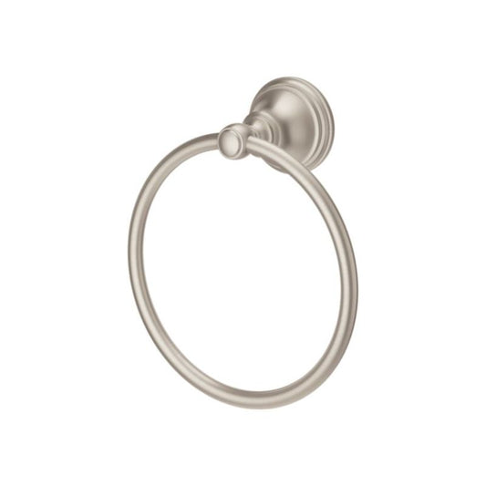 Tisbury 6.19" Round Towel Ring in Brushed Nickel