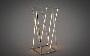 29.5' Tall Victory Decor Item in Polished Chrome