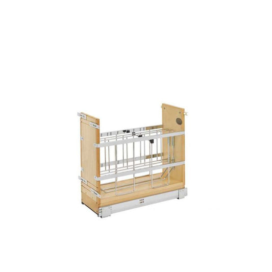 447 Series Natural Maple Tray Divider Pull-Out Organizer (8.75" x 21.66" x 19.5")