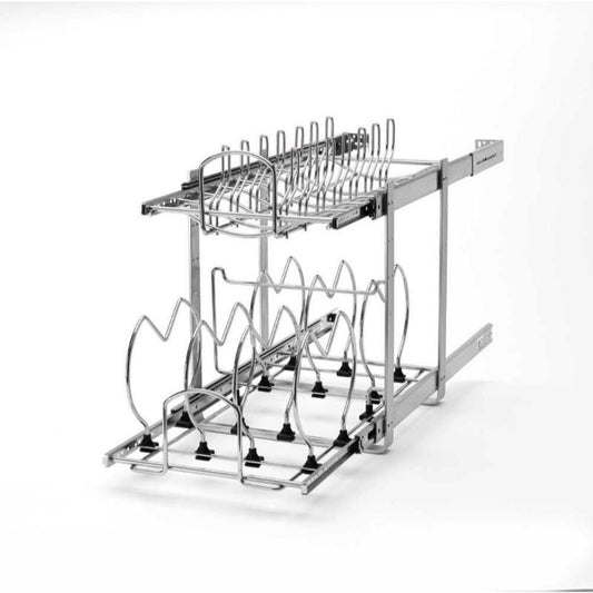 5CW2 Series Chrome Pull-Out Organizer (11.75" x 22" x 18")