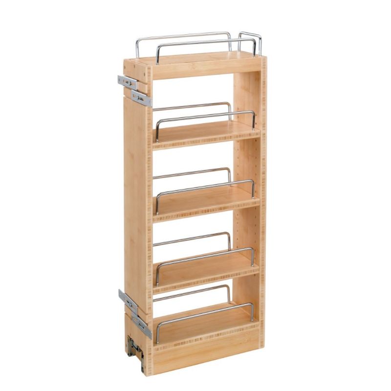 448 Series Natural Maple Wall Pull-Out Organizer (8' x 10.75' x 27.84')