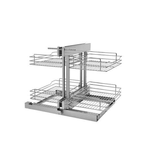 5PSP Series Chrome Blind Corner Optimizer (26.25" x 20.25" x 21")