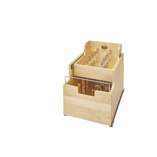 4CW2 Series Natural Maple Pull-Out Organizer (14.5" x 22.25" x 18.88")