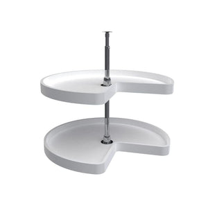 6472 Series White Kidney Lazy Susan (28' x 28' x 26')