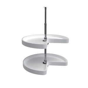 6472 Series White Kidney Lazy Susan (24' x 24' x 26')