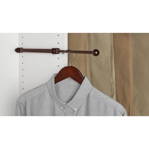 CVR Series Satin Nickel Valet Rod (1.13' x 11.81' x 1')