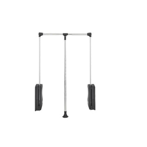 CPDR Series Chrome Pull-Down Closet Rod (18' x 4' x 34.75')
