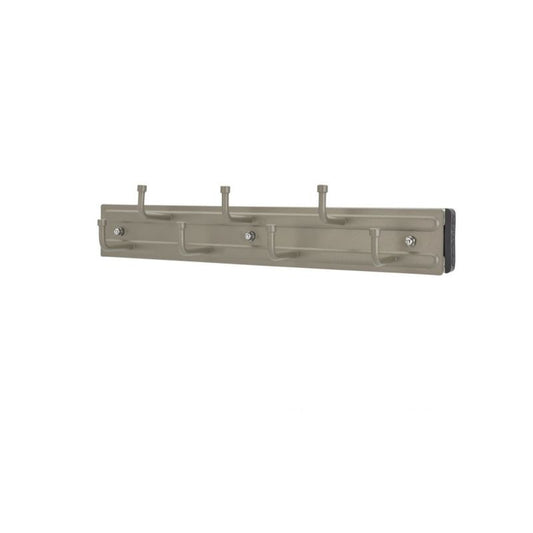 BRC Series Satin Nickel Belt Rack (2.5" x 12" x 1.88")