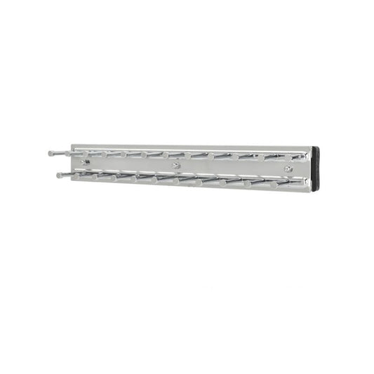 TRC Series Chrome Tie Rack (2.5" x 12" x 1.88")
