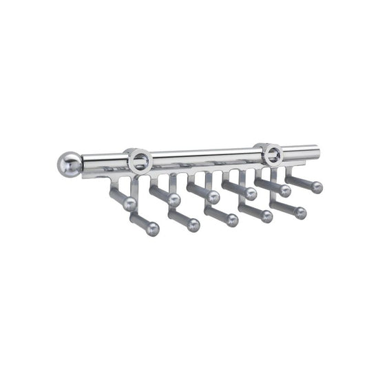 CTR Series Chrome Tie Rack (2.81" x 11.88" x 2.94")