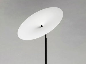 Radar 65' Floor Lamp in White and Black