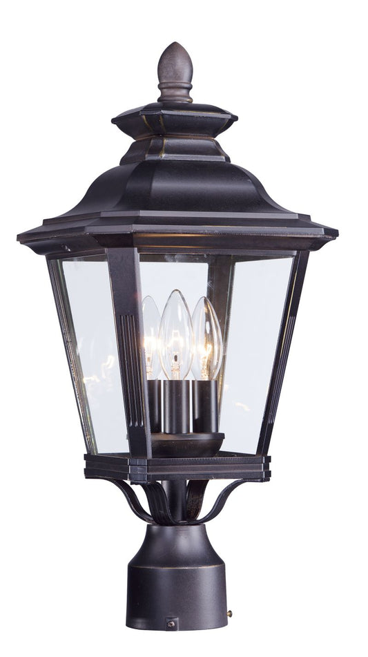 Knoxville 19.5" Bronze Deck Post Light