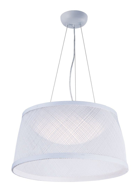 Bahama 11" Single Light Pendant in White
