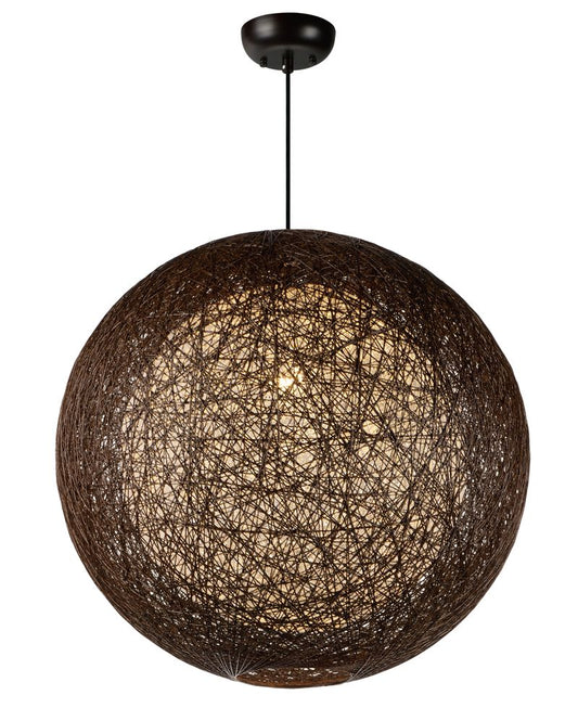 Bali 24" Single Light Pendant in Chocolate