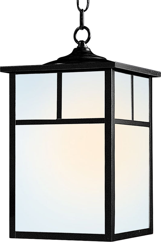 Coldwater 15" Single Light Outdoor Hanging Lantern in Black