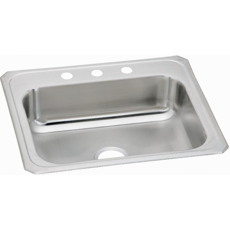 Celebrity 21.25' x 25' x 6.88' Stainless Steel Single-Basin Drop-In Kitchen Sink