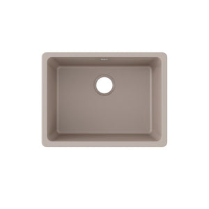 Quartz Classic 18.5' x 24.63' x 9.5' Quartz Single-Basin Undermount Kitchen Sink in Greige