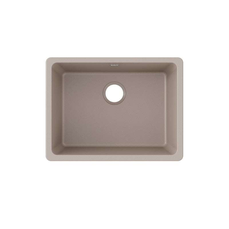 Quartz Classic 18.5' x 24.63' x 9.5' Quartz Single-Basin Undermount Kitchen Sink in Greige