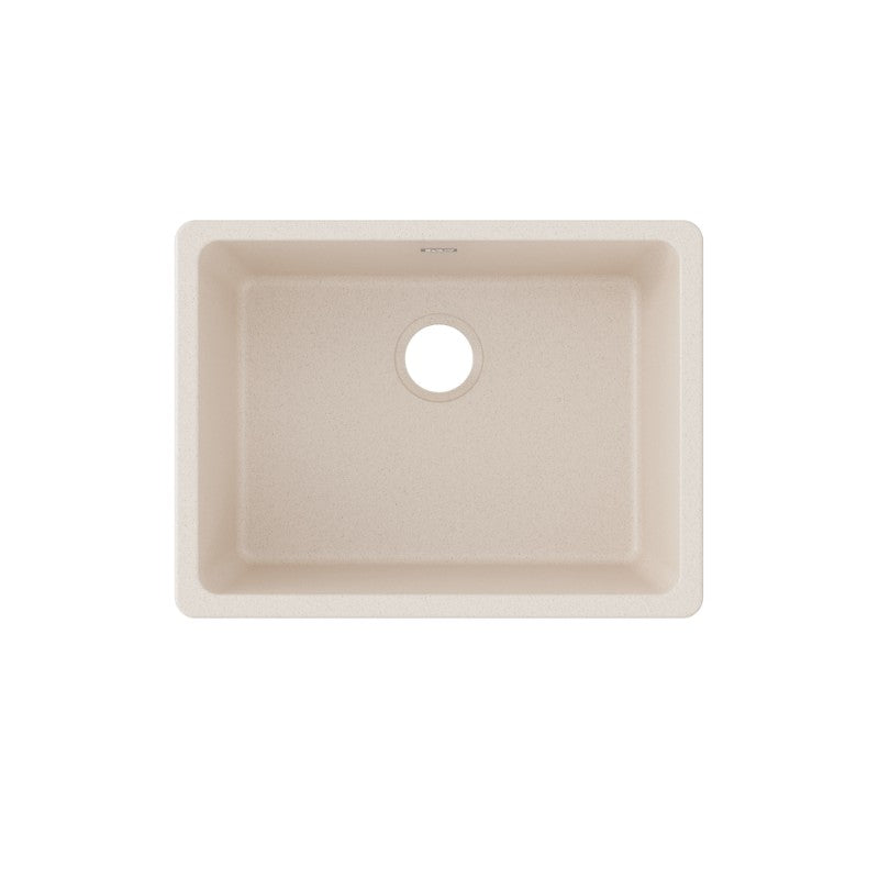 Quartz Classic 18.5' x 24.63' x 9.5' Quartz Single-Basin Undermount Kitchen Sink in Putty