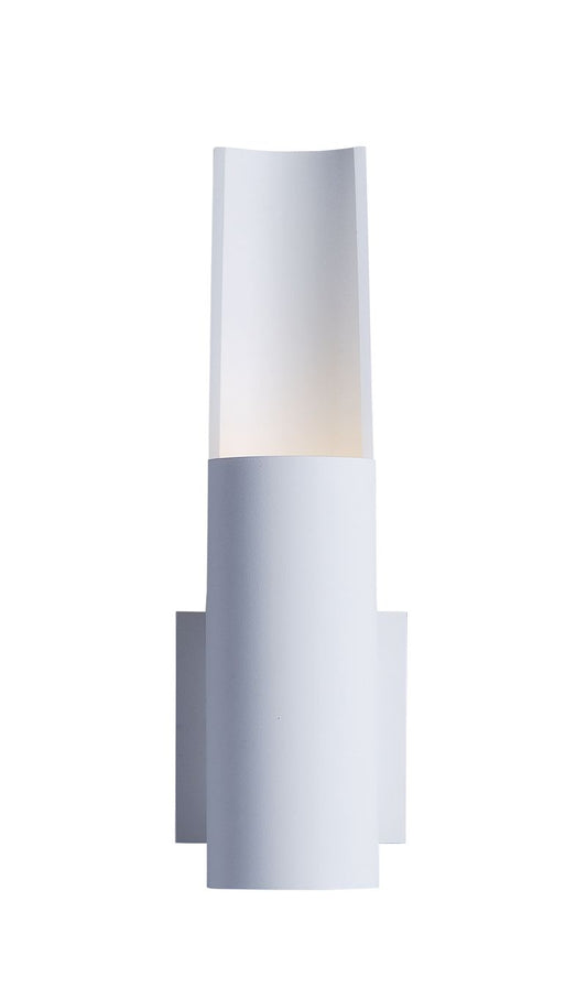 Alumilux Sconce 4.25" Single Light Outdoor Wall Mount in White