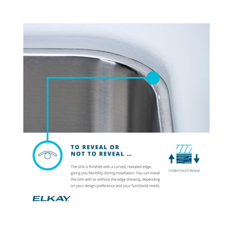 16.38' x 16.38' x 7' Stainless Steel Single-Basin Dual-Mount Kitchen Sink with Rugged Texture