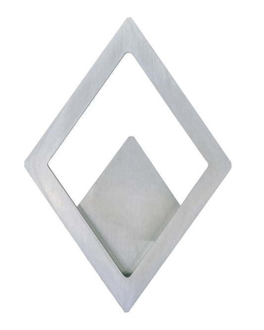 Alumilux Sconce 10" Single Light Outdoor Wall Mount in Satin Aluminum