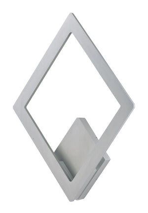Alumilux Sconce 13.5' Single Light Outdoor Wall Mount in Satin Aluminum