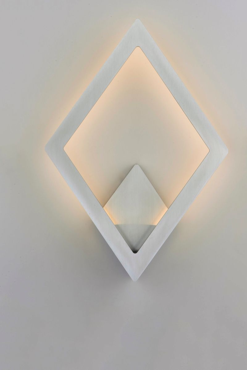 Alumilux Sconce 13.5' Single Light Outdoor Wall Mount Light in Satin Aluminum