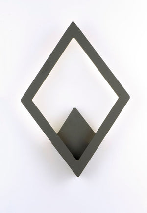 Alumilux Sconce 13.5' Single Light Outdoor Wall Mount Light in Bronze