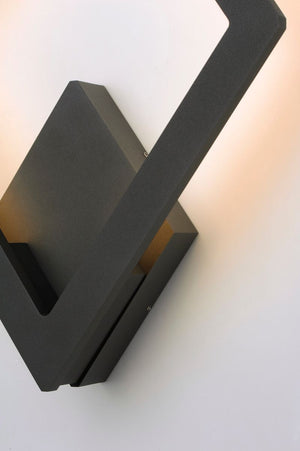 Alumilux Sconce 13.5' Single Light Outdoor Wall Mount Light in Bronze