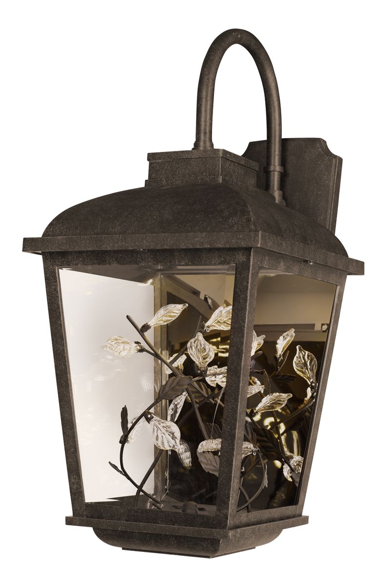 Arbor 11' 2 Light Outdoor Wall Mount in Adobe