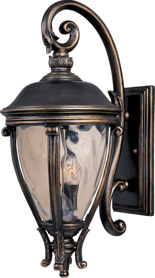 Camden VX 13" 3 Light Outdoor Wall Mount in Golden Bronze