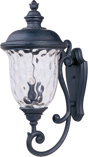 Carriage House DC 14' 3 Light Outdoor Wall Mount in Oriental Bronze