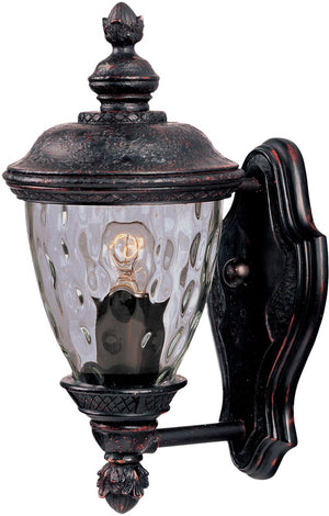 Carriage House DC 6' Single Light Outdoor Wall Mount in Oriental Bronze
